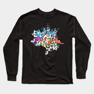 Fight Cancer in All Colors Long Sleeve T-Shirt